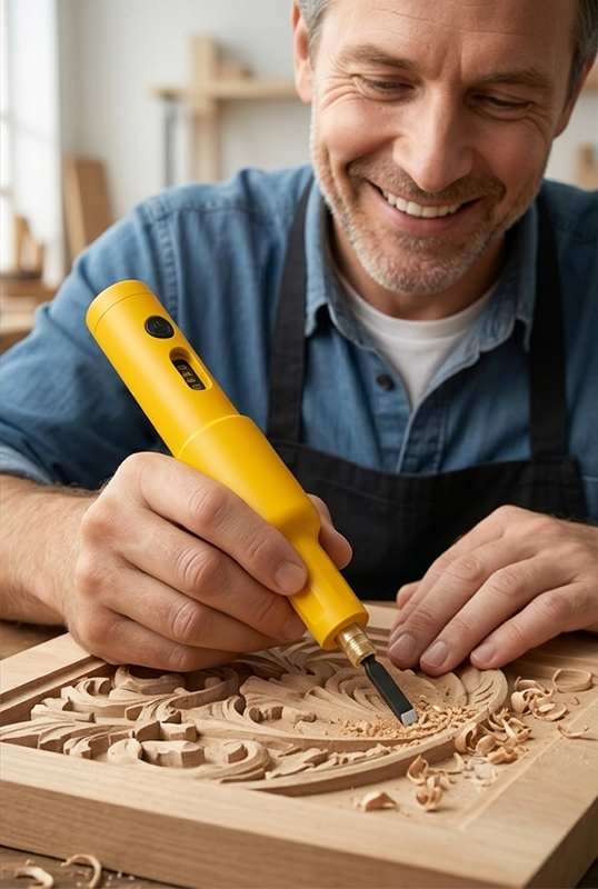 PowerSculpt – Professional Cordless Electric Wood Carving Tool Kit – image 2