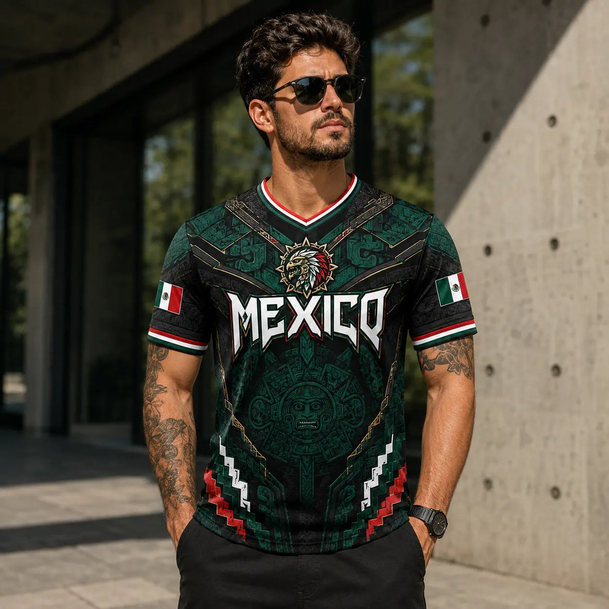 VivaEagle – Mexico Warrior Fan Jersey – image 7