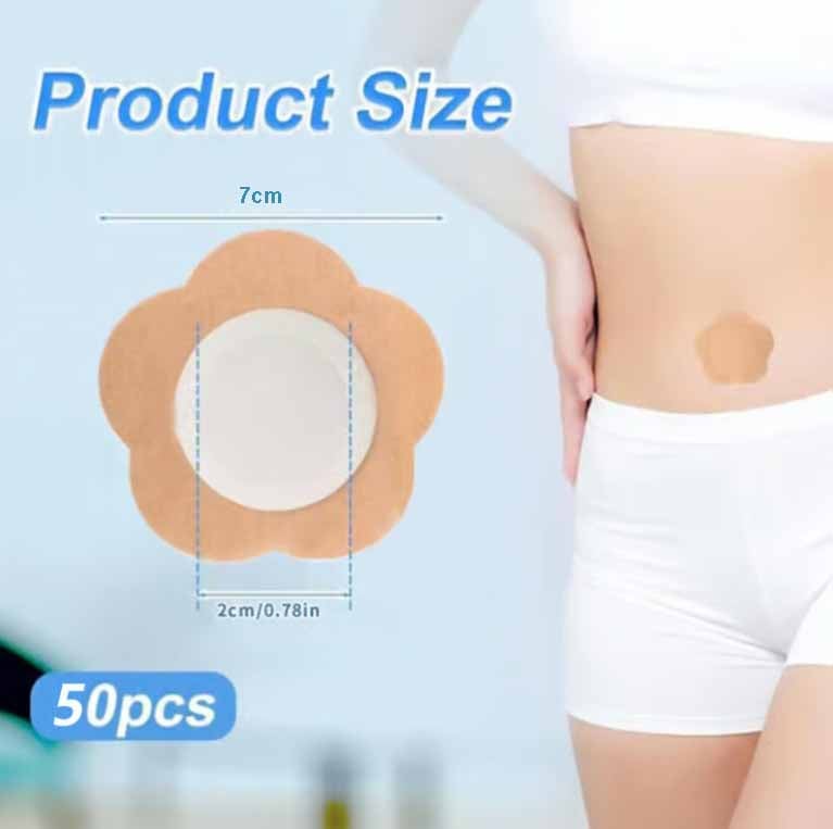 BellyCare – 50pcs Organic Self-Adhesive Navel Patches – image 4