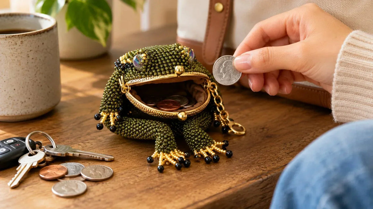 LilyPocket – Frog Accessory Pouch – image 2