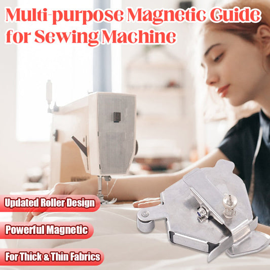 SewMate – 2026 Upgraded Magnetic Sewing Machine Guide – Sliver / 1 PC