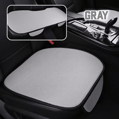 SeatBreeze – Breathable Seat Cover Cool Anti Slip Comfort – Gray / Fullset (2 Front Seats + Full Backseats)