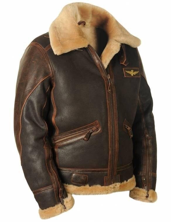 AeroFur – Aviator Shearling Jacket – image 2