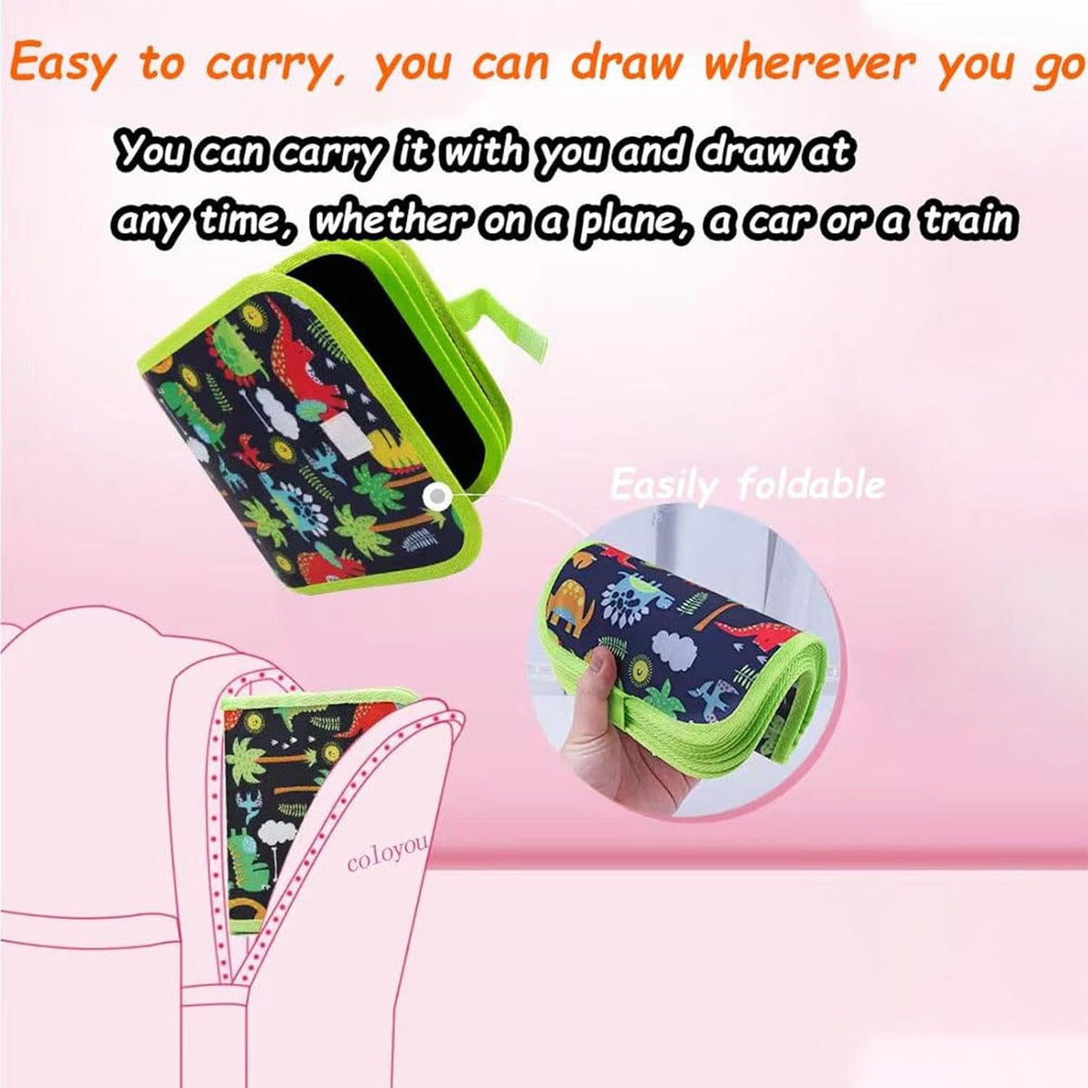 MagicDino Sketch Book – Water Reveal Activity Set – image 4