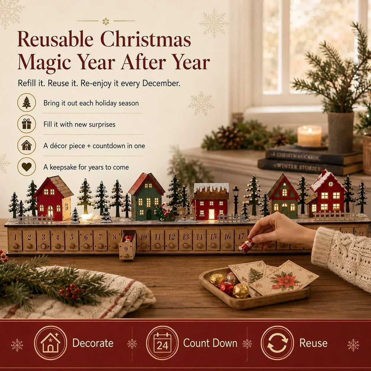 ChristmasGlow - Christmas Village Advent Calendar – image 10