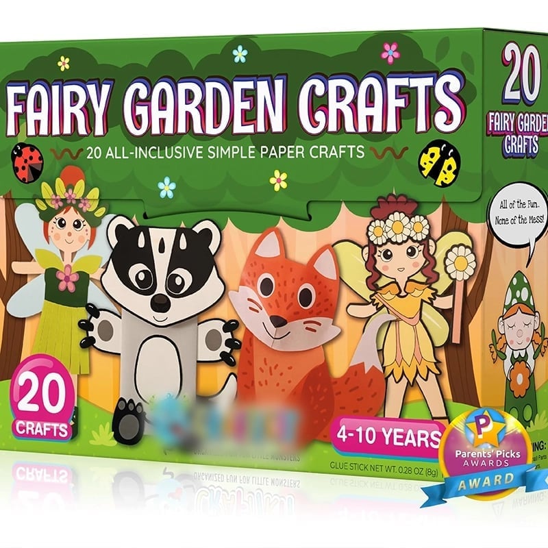 BrainCraft – Kids Educational Activity Kit – Fairy Garden