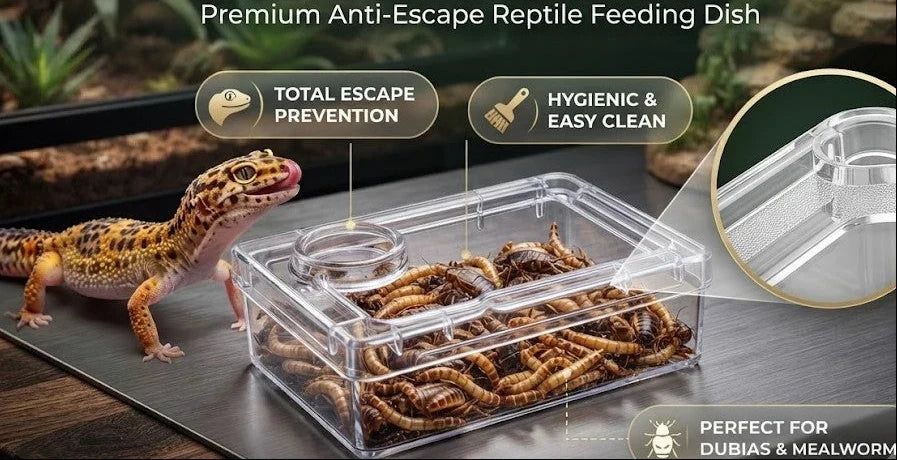 TerraLock – Premium Anti-Escape Reptile Feeding Dish – image 6