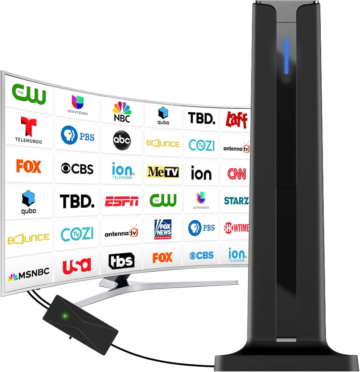 TV Antenna - Digital HD Antenna - Indoor HDTV 1080P 4K (Long Range) – image 2