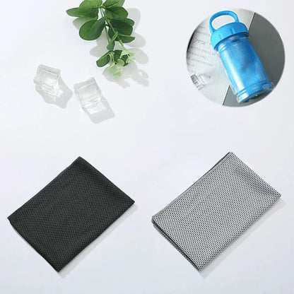 ChillWrap – Rapid Cooling Towel – Black / Grey
