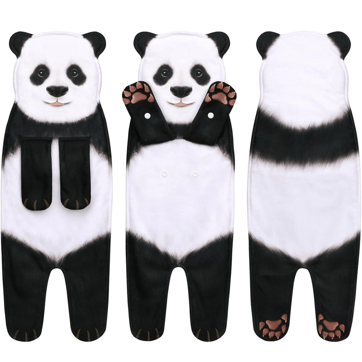 PurrSoft – Cute Cat Microfiber Hand Towel – Panda