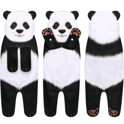 PurrSoft – Cute Cat Microfiber Hand Towel – Panda