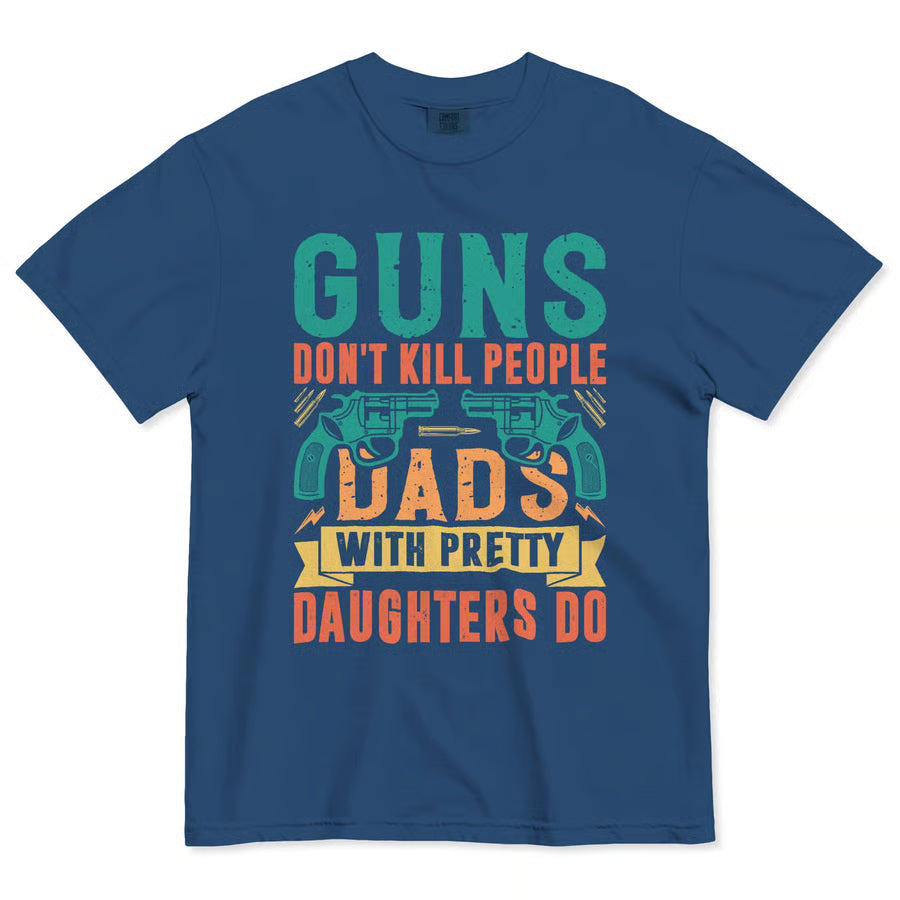LegacyGrand – Proud Grandpa Humor Graphic T-Shirt – Dads / Blue / XS