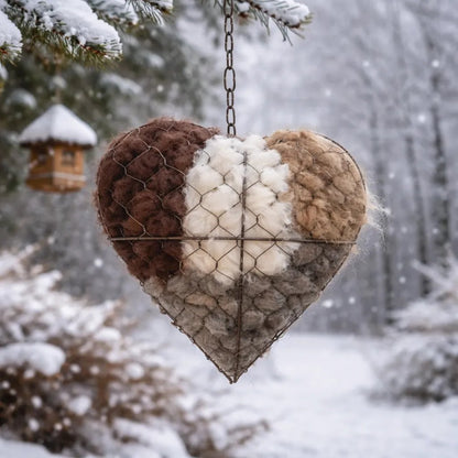 NestingSoul – Eco Handmade Bird Fiber Heart – Buy 1