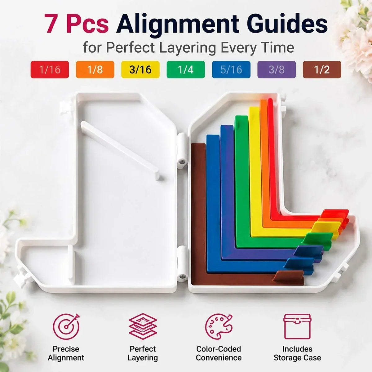CraftAlign – Precision Card Guide Set – 7 PCS