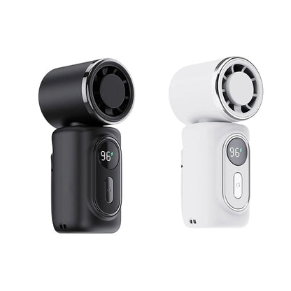 AirNova – Portable 3-in-1 Personal Cooling Fan – black+white(Save $5)