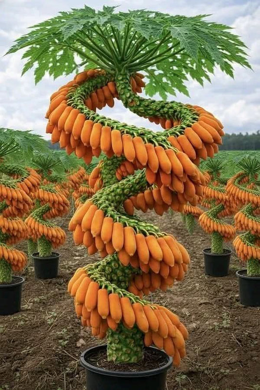 DragonHarvest – Rare Dragon Claw Papaya Seedlings – image 7