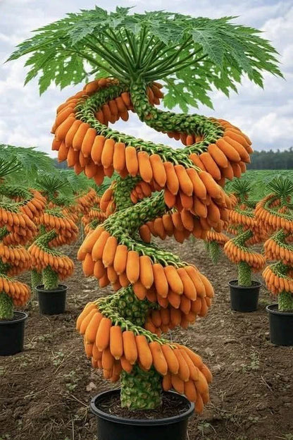 DragonHarvest – Rare Dragon Claw Papaya Seedlings – image 7