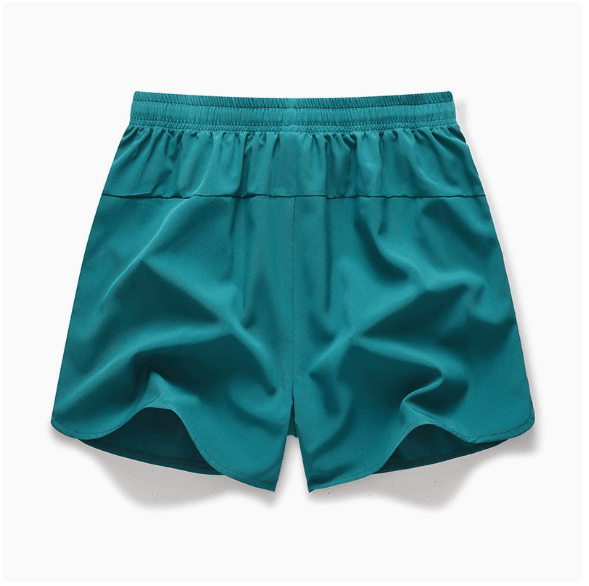 FlexCore - Men's Quick-Dry Running Shorts – Cyan / S