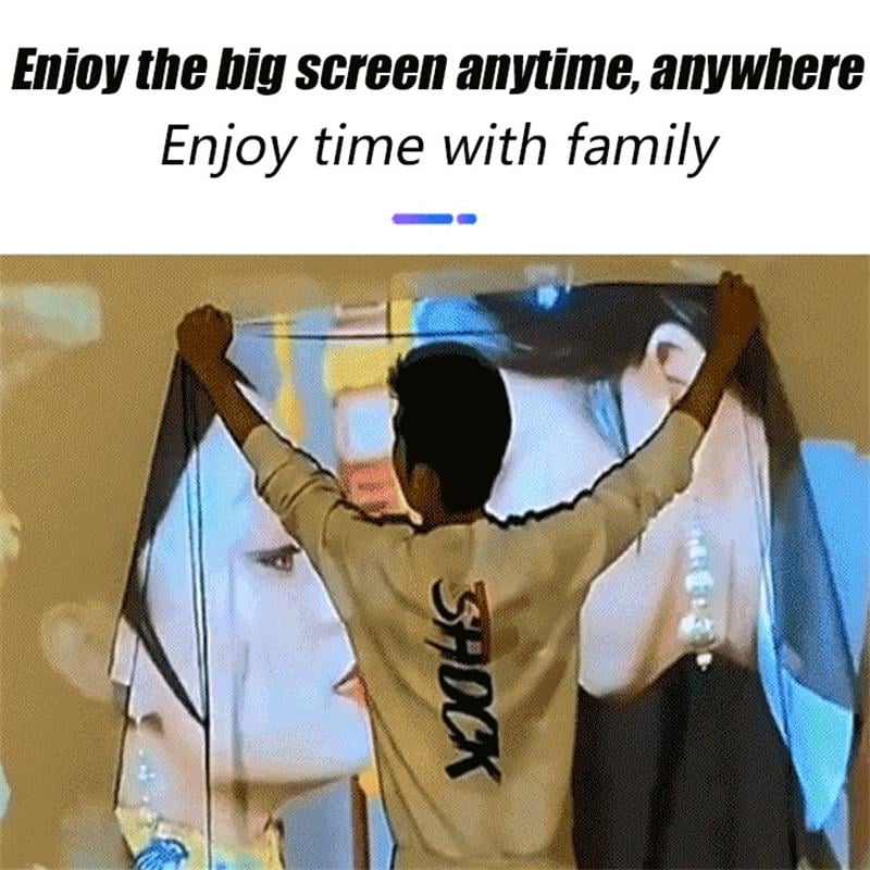 CinemaView – HD Matte White Projection Screen – image 6