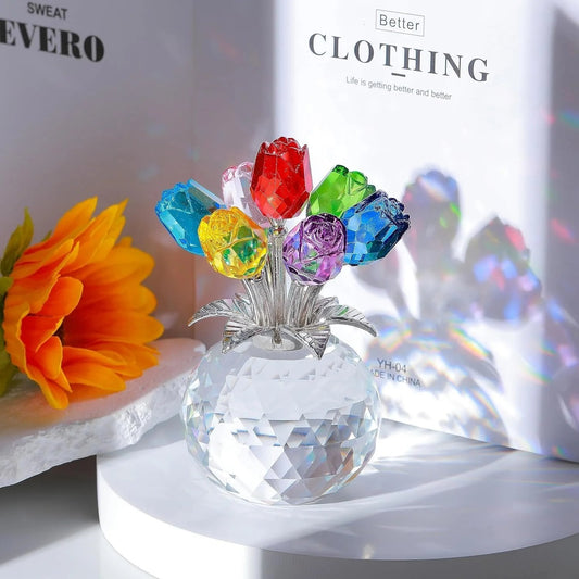 CelestiaRose - Timeless Crystal Arrangement – Colorful