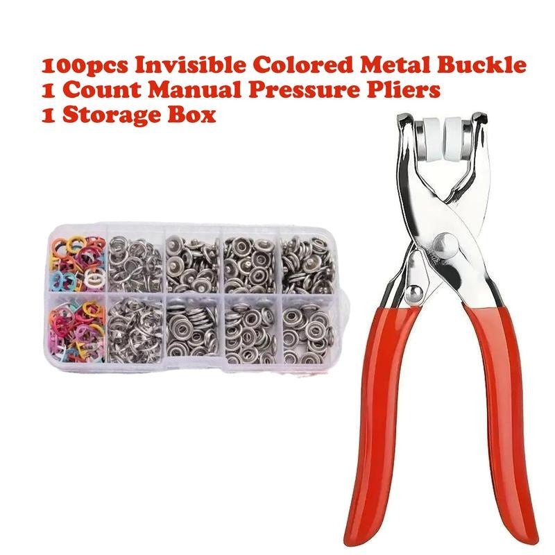 SnapFix Pro – Button Press Tool Kit – 1 Set