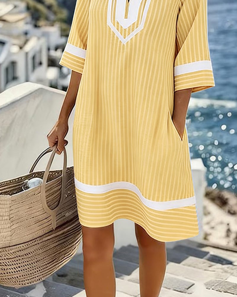 UrbanStripe - Pocket Dress For Everyday Summer Shift – image 5