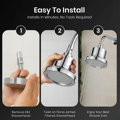 AquaFlow – Stainless Steel High‑Pressure Shower Head – image 8