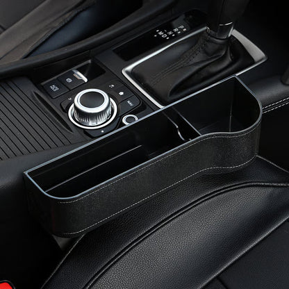 DriveMate – Multi Pocket Leather Car Seat Storage Organizer – image 22