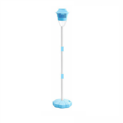 TitanBreeze – Smart Automatic Bubble Maker – Street Lamp Design-blue