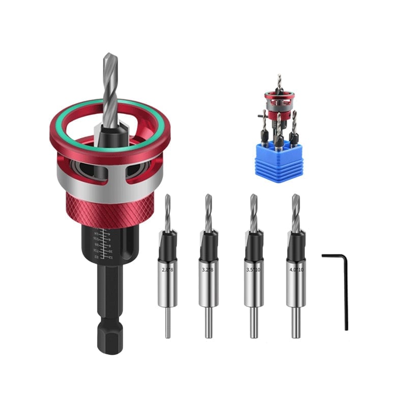 ProBore – High Precision Counterbore Tool – Red