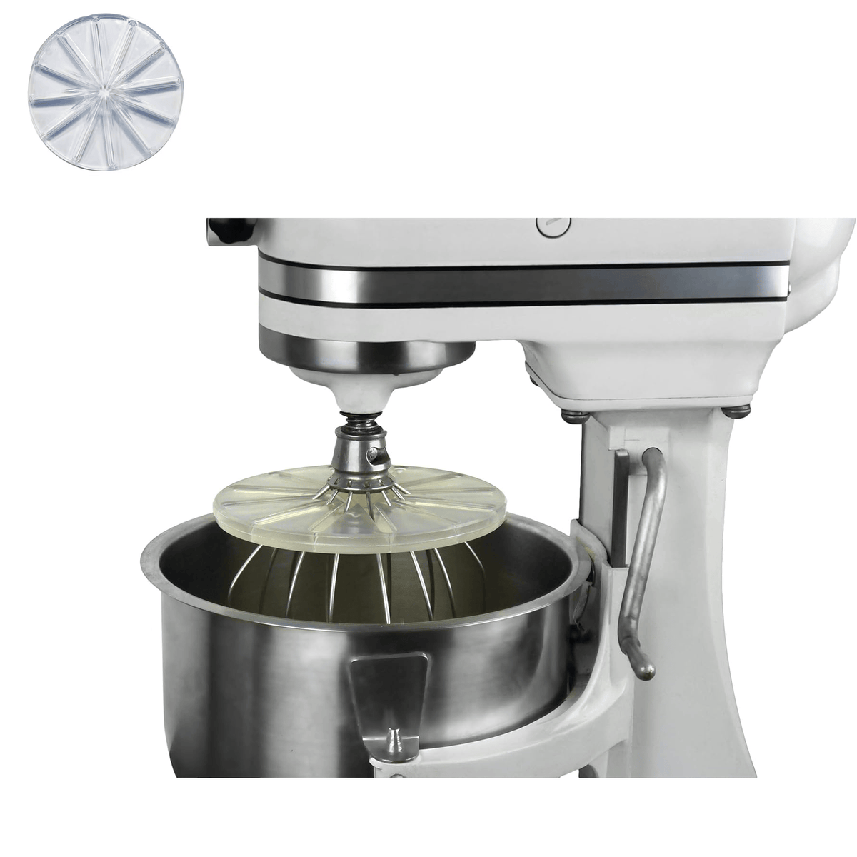 MixEase – The Instant Whisk Cleaner – Bowl-Lift Mixers / White