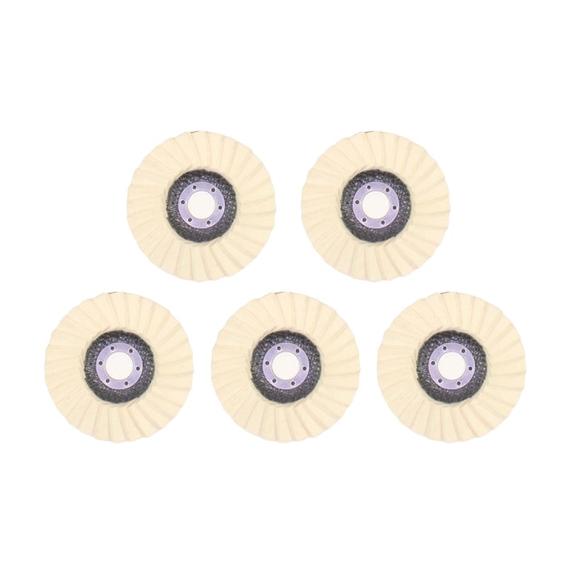 ProWool – Professional Wool Felt Polishing Disc – 115MM / 5 PCS
