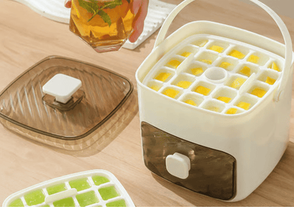 FrostPress – Handled Double-Layer Ice Cube Tray – image 4