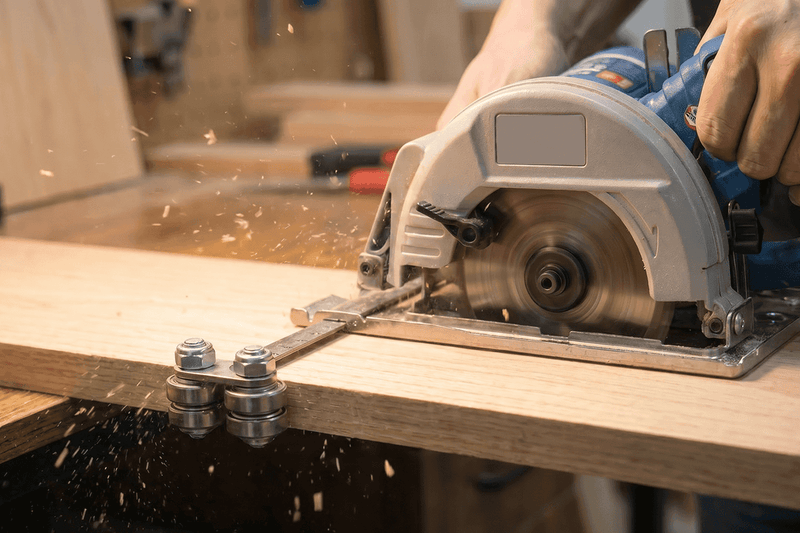 EdgeLine – Durable Stainless Steel Saw Guide Ruler – image 6