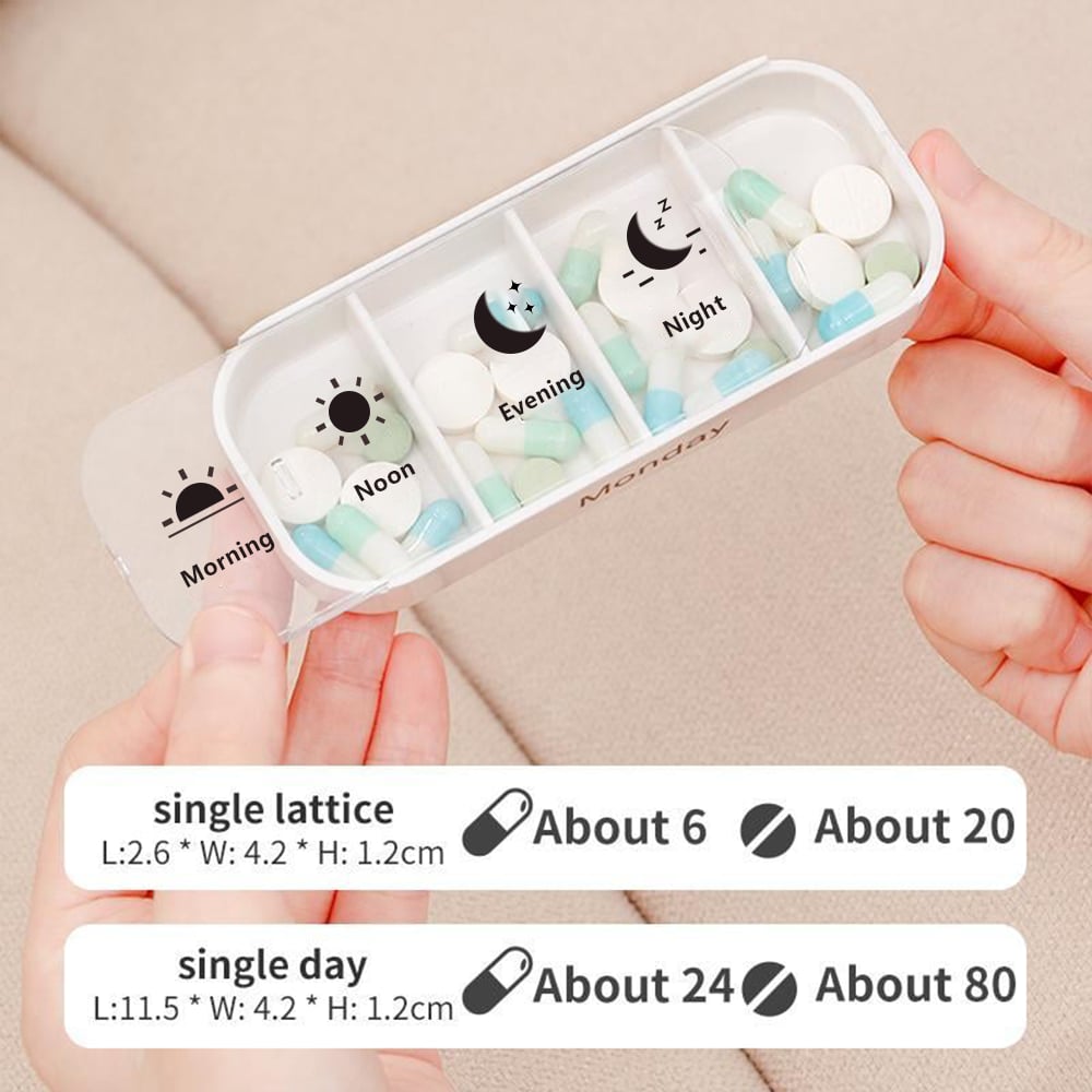 PillMaster – Weekly Medication Organizer Box – image 6