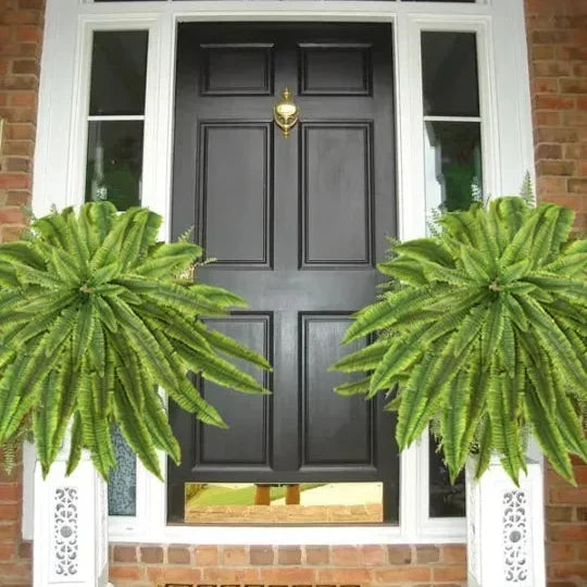 GreenGlow – Realistic Artificial Boston Fern – image 8