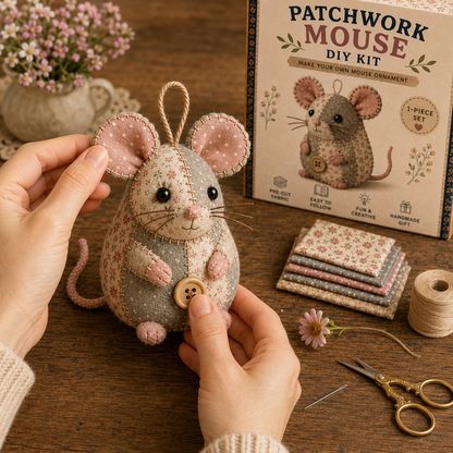 StitchMouse – DIY Patchwork Craft Kit – image 6