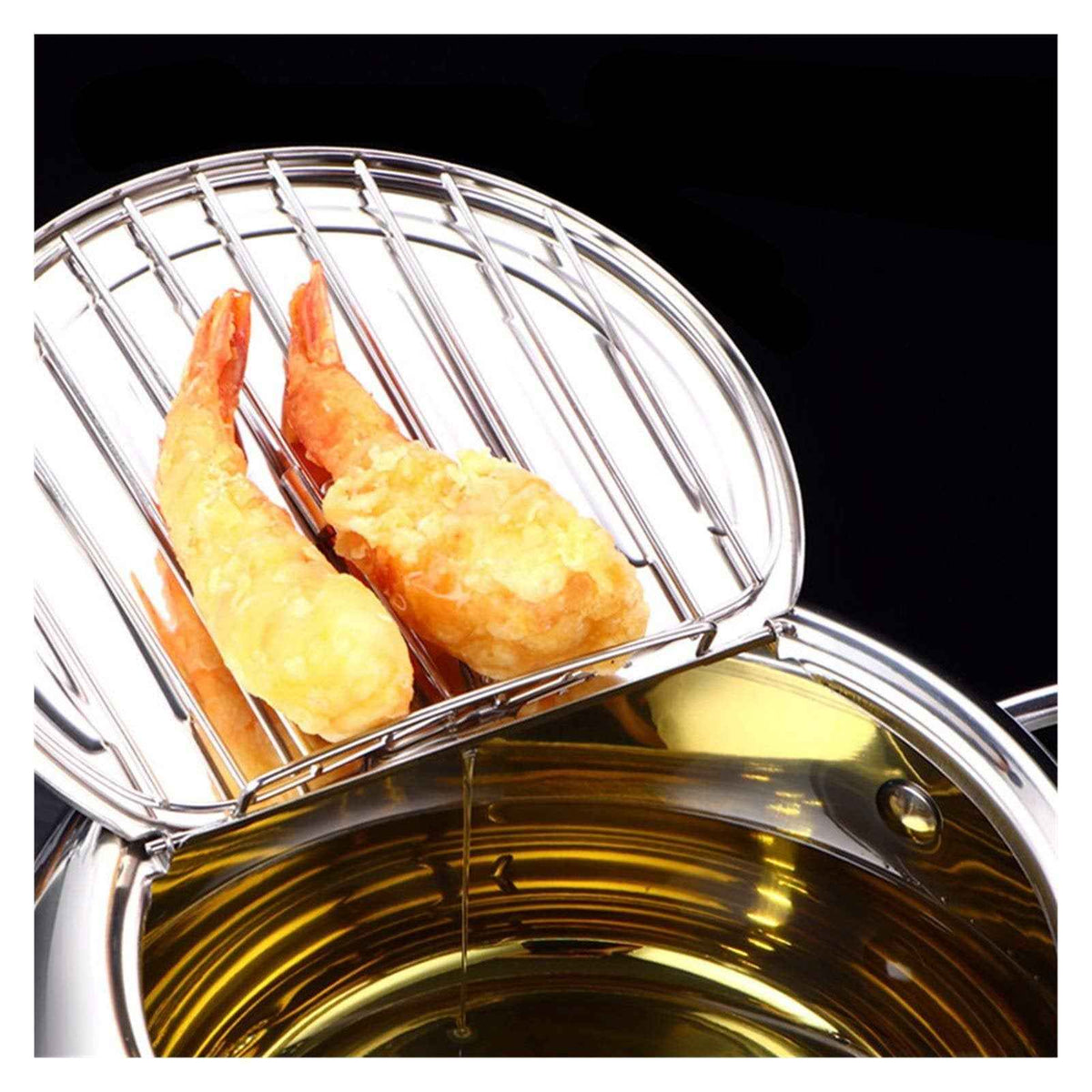 CookForge – Premium Stainless Frying Po & Oil Control Rack System – image 15