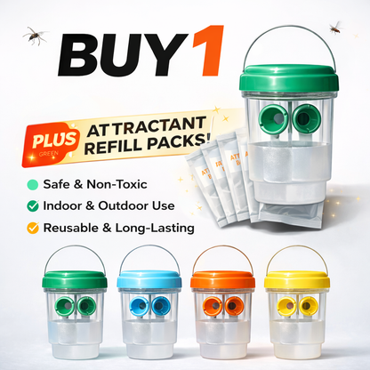 BuzzGone – Advanced Mosquito Repellent Solution 2.0 – Green / 1 Set