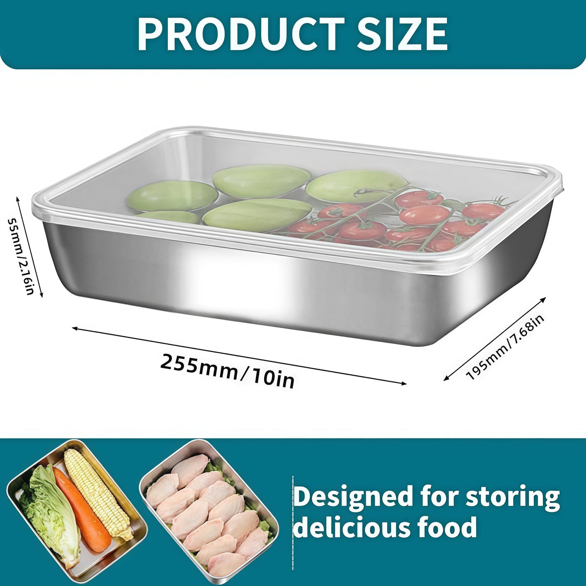 EcoSeal – Freshness Lock Stainless Steel Containers – image 10