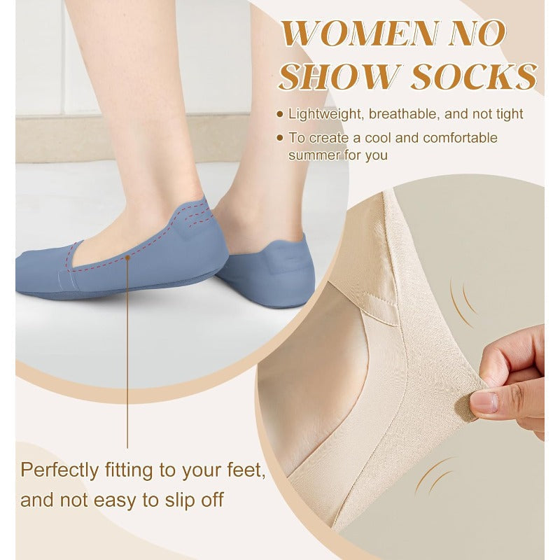 CloudStep - Breathable Cotton No-Show Socks – image 2