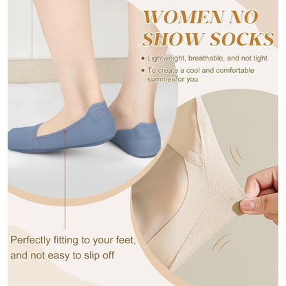 CloudStep - Breathable Cotton No-Show Socks – image 2