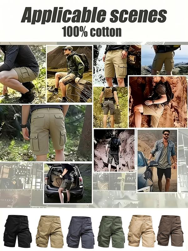 RangerCore – Organic Cotton Hiking Work Cargo Shorts – image 3