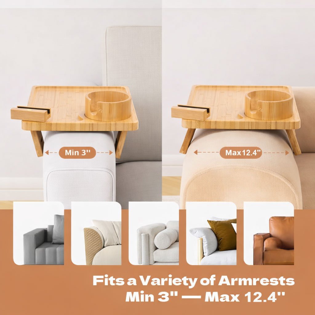 CouchBuddy – 4-in-1 Armrest Tray – image 10