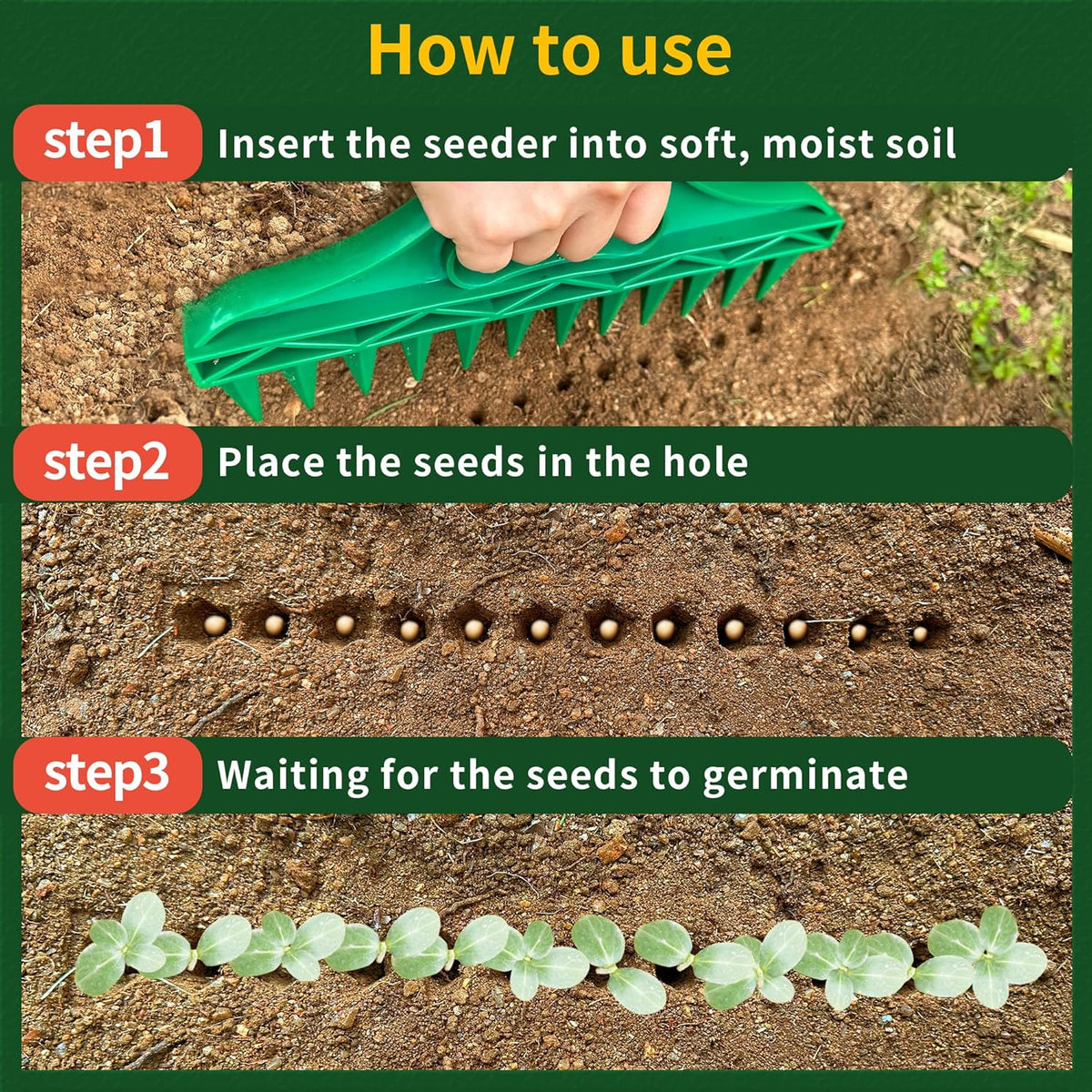 PlantEase – Professional Seed Planting Dibber Tool – image 3