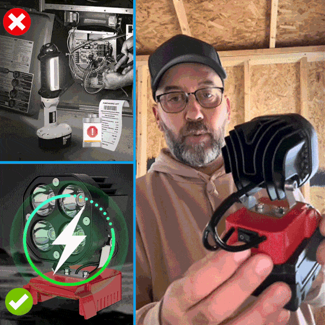 BrightGuard – Heavy-Duty LED Work Light Protecting Your Battery – image 16