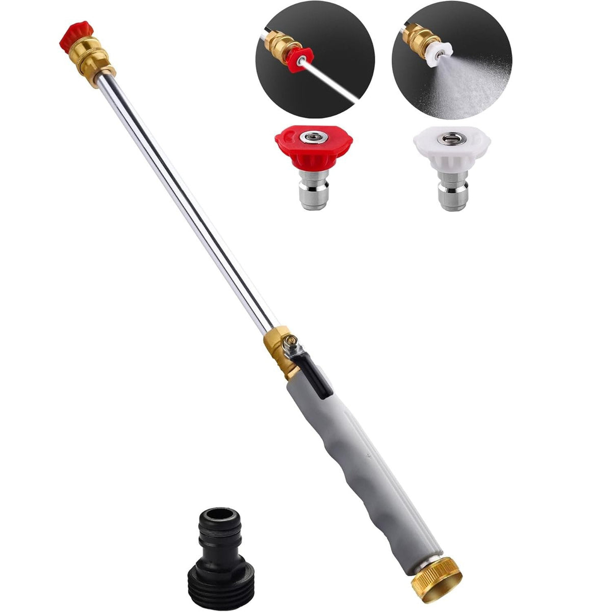Jet Nozzle Power Washer for Garden Hose – image 11