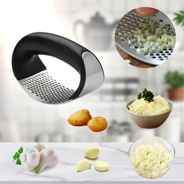 CrushCraft – Stainless Steel Garlic Mincer – image 7