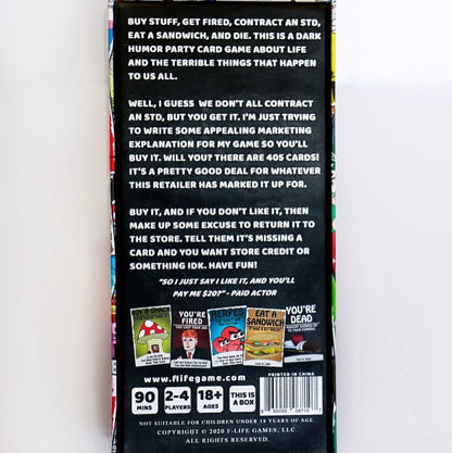 DoomDeck – Dark Comedy Card Game – Buy 1