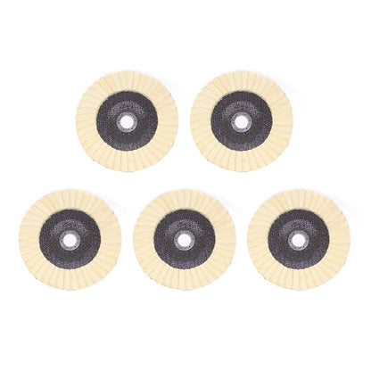 ProWool – Professional Wool Felt Polishing Disc – 125MM / 5 PCS